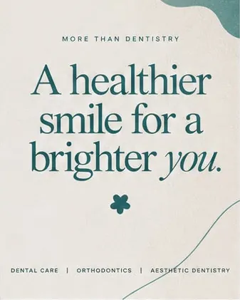 Postim tipografik: A healthier smile for a brighter you